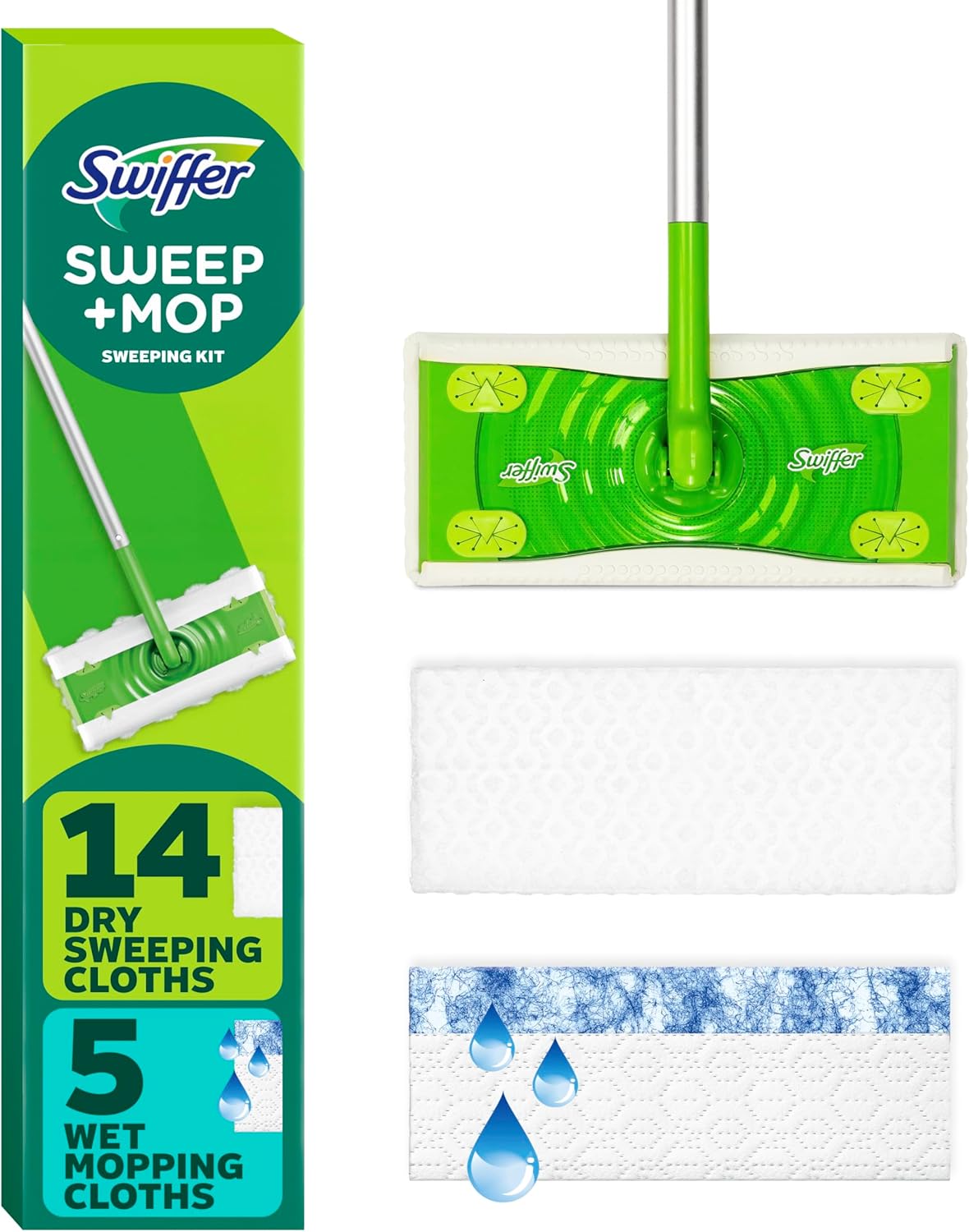 Swiffer mop system for cleaning RV floors