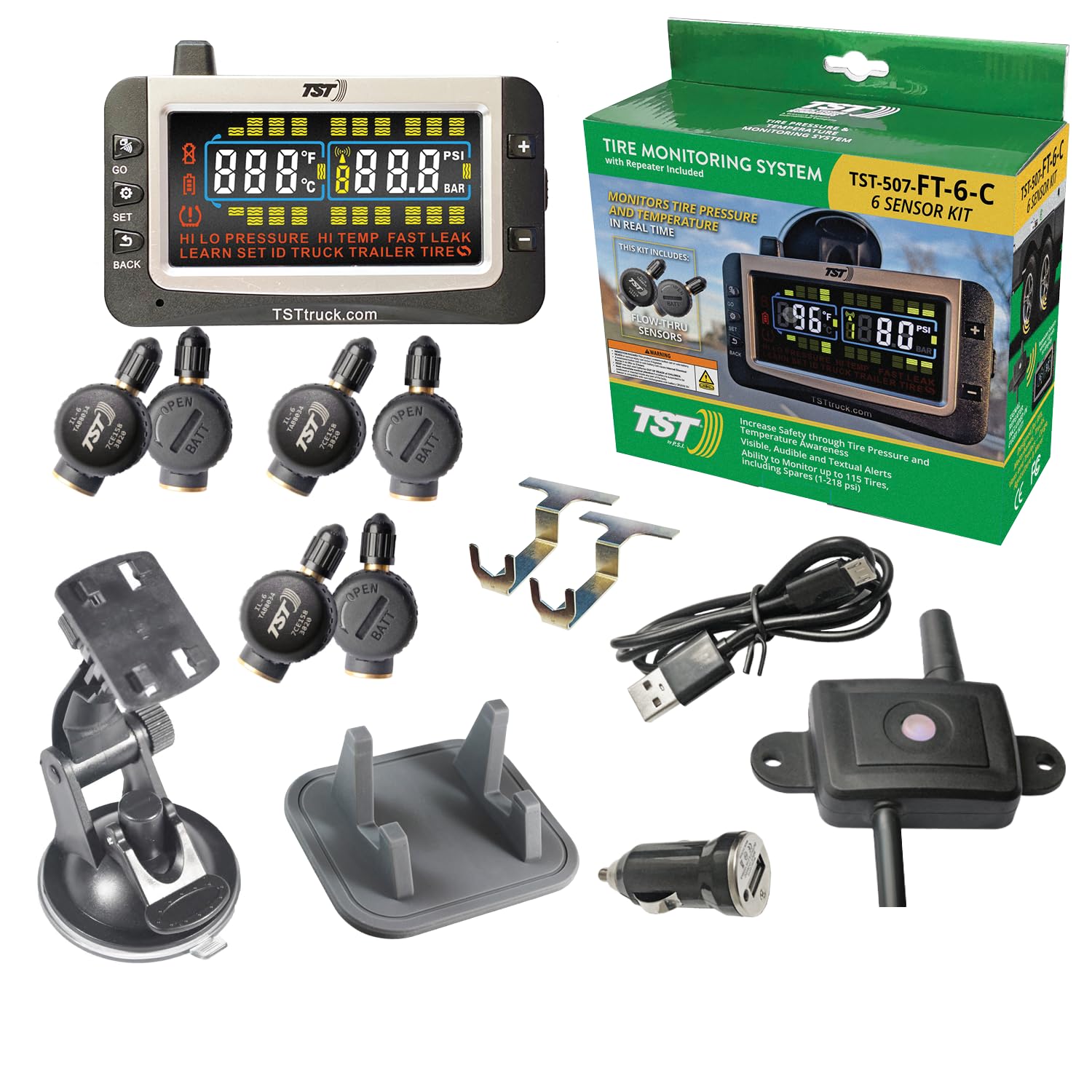 TST 507 Series RV tire pressure monitoring system