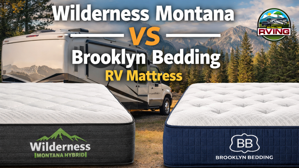 Wilderness Montana vs Brooklyn Bedding RV Mattress