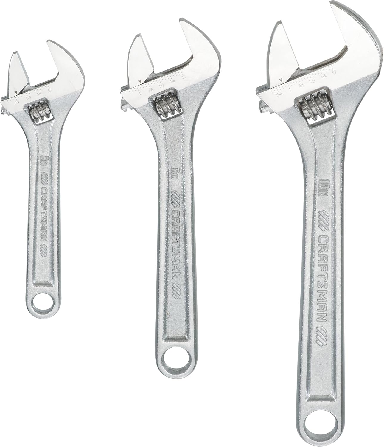 Adjustable wrench set for RV repairs and maintenance