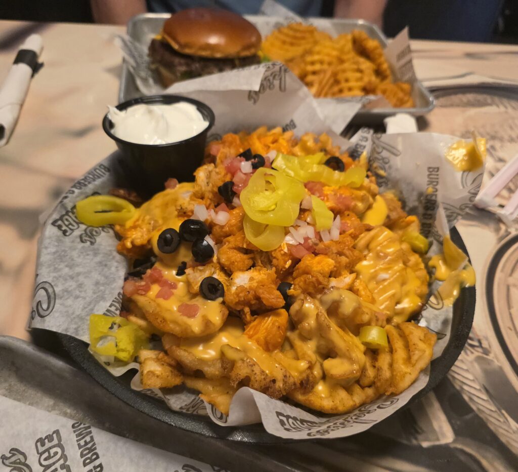 Sickies Garage Burgers & Brews, Sickies Nachos