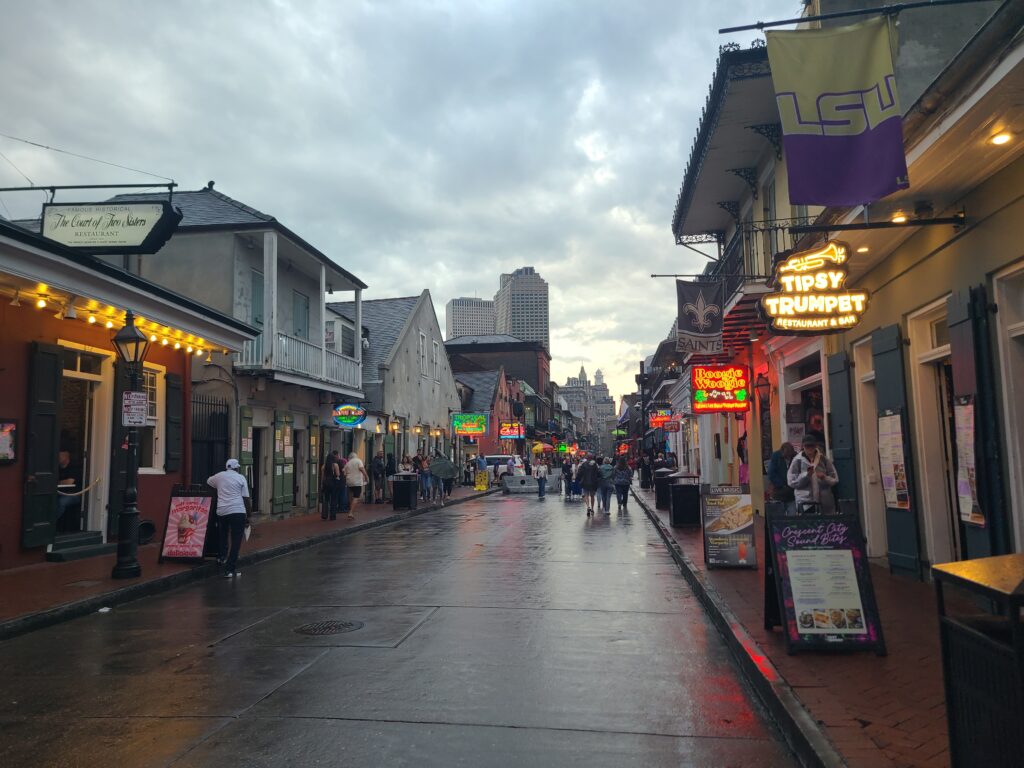 Bourbon Street French Quarter New Orleans