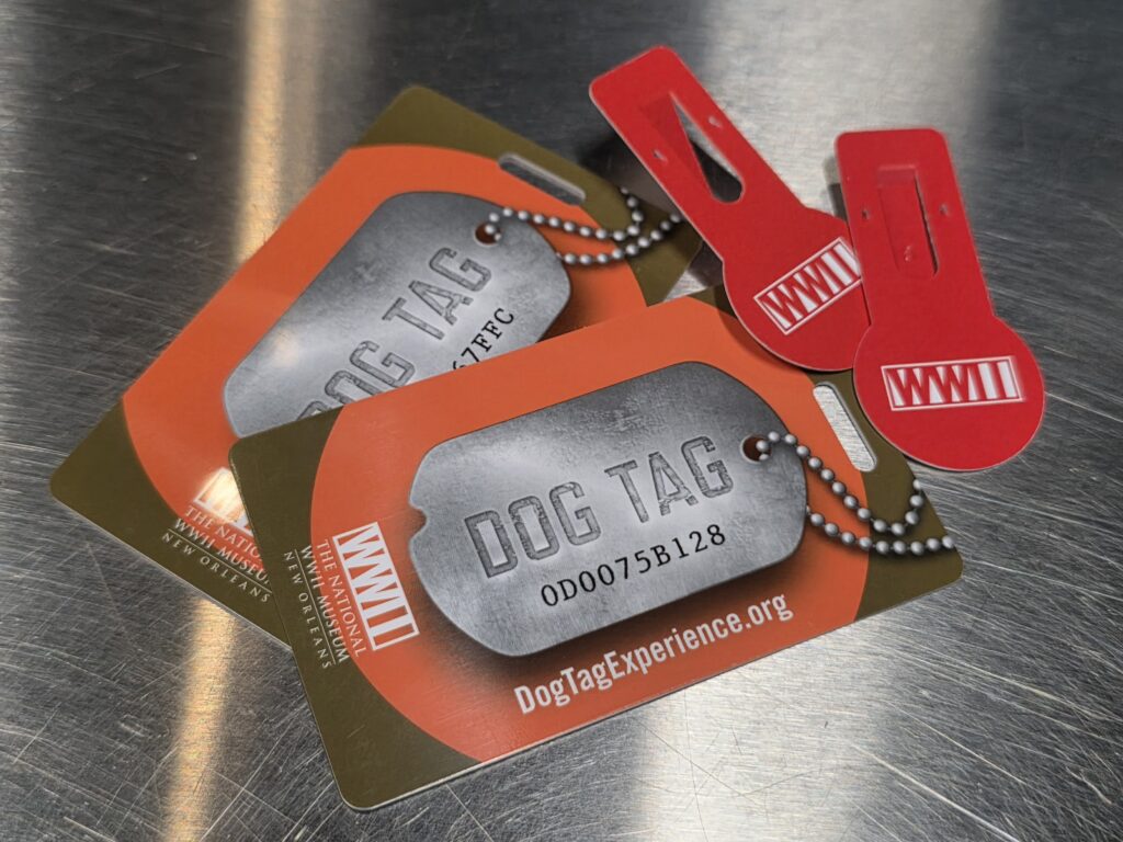Dog Tag Experience National WWII Museum