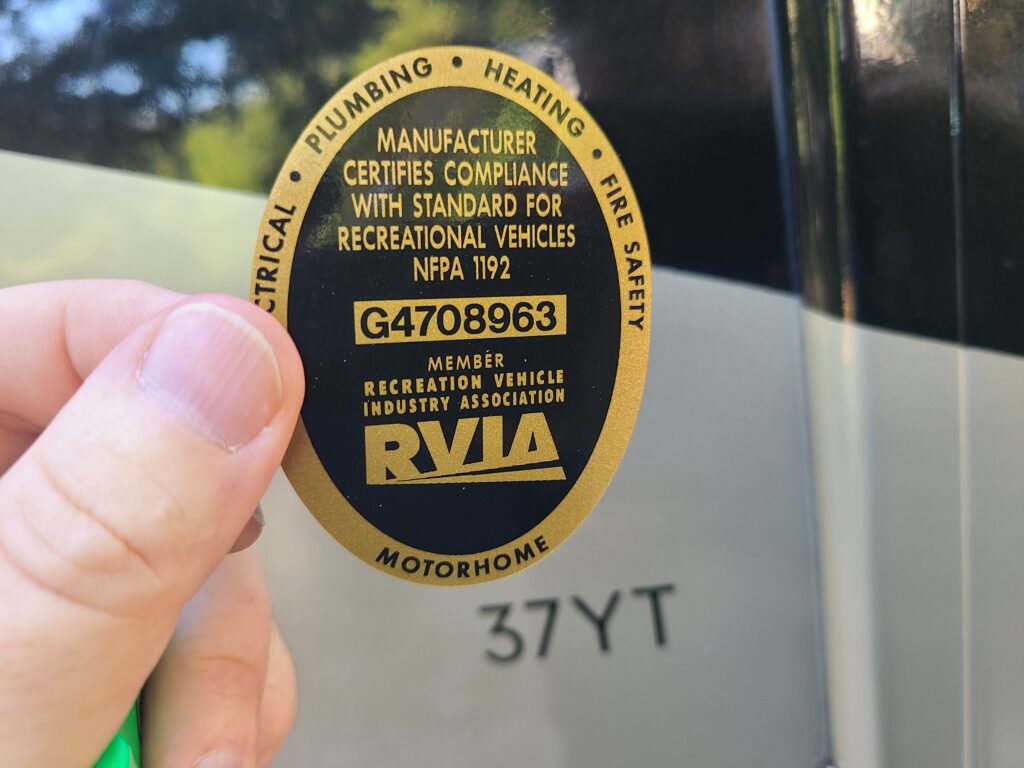 RVIA Decal