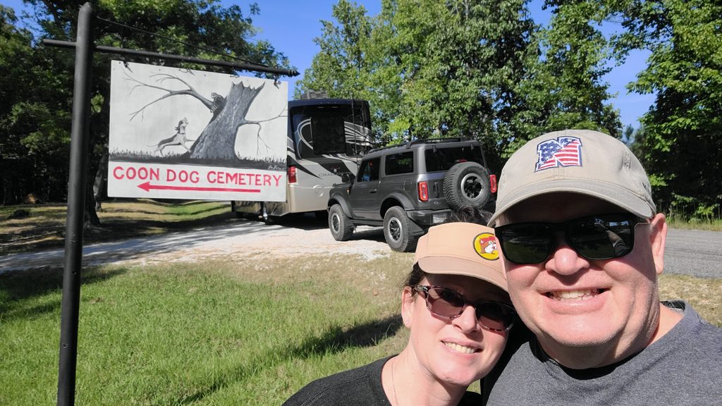 Our RV side trip to Coon Dog Cemetery in Cherokee, Alabama