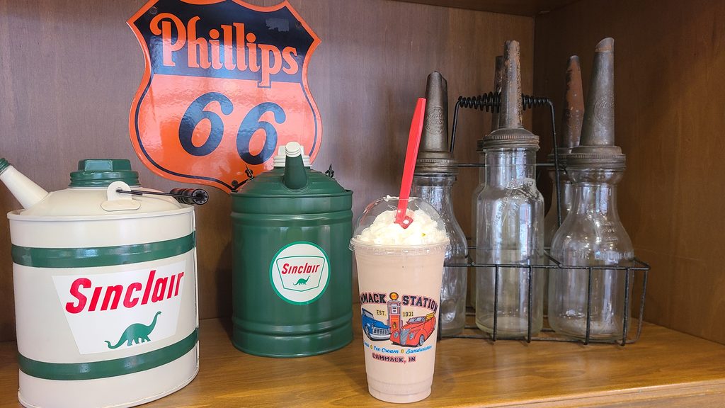 Great Milkshakes at Cammack Station