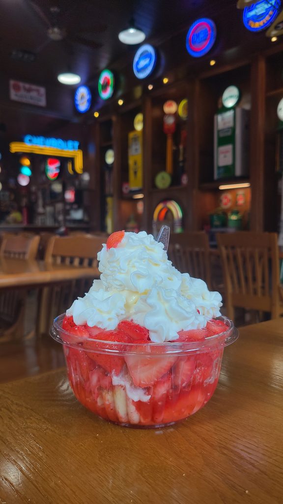 Incredible Strawberry Shortcake at Cammack Station