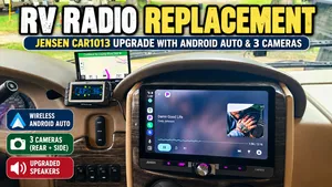RV Radio Replacement Dashboard Upgrade