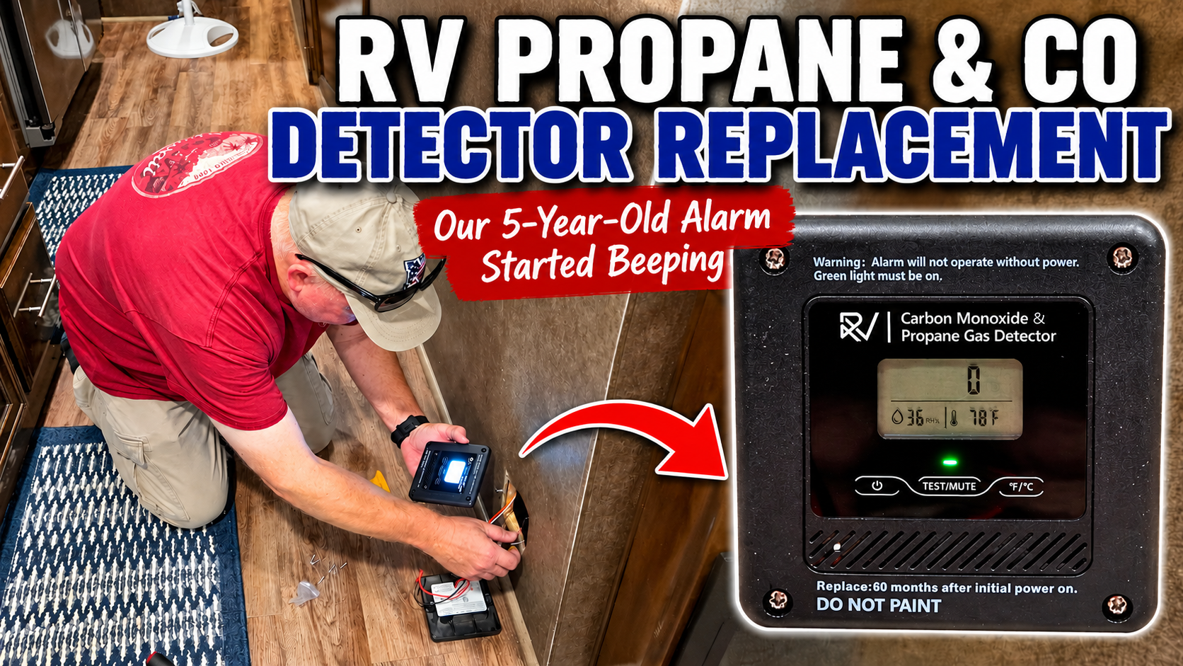 RV Propane Detector Replacement