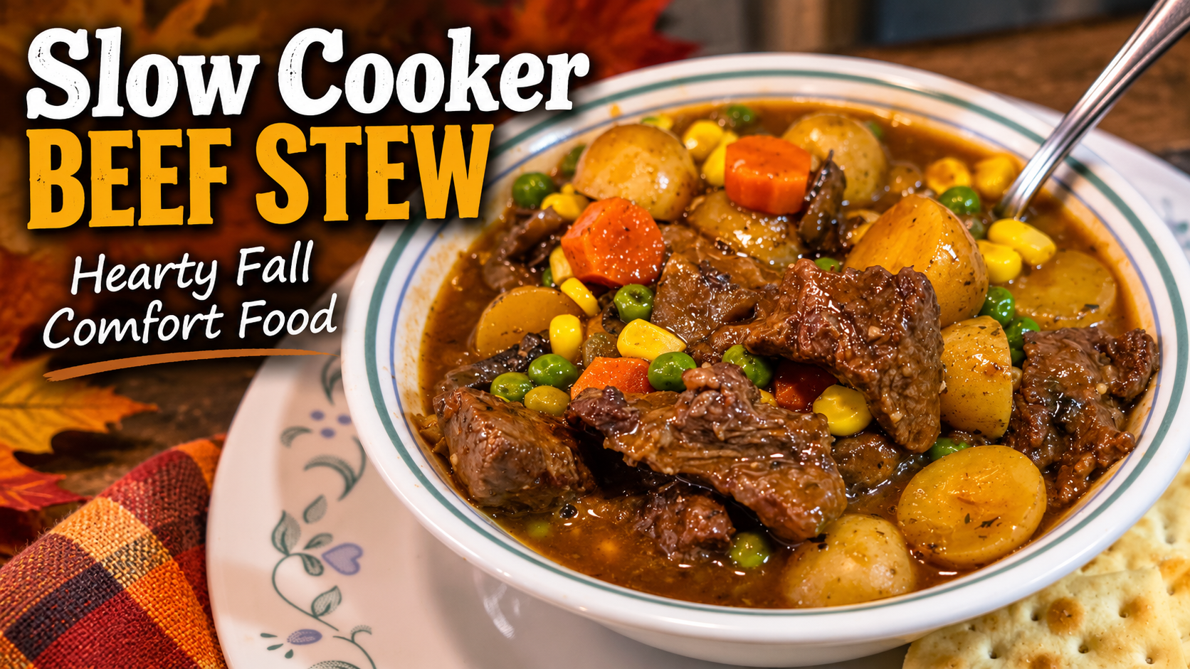 Slow Cooker Beef Stew Delight