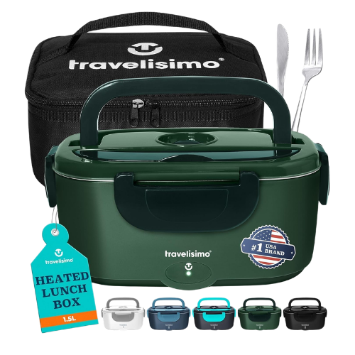 TRAVELISIMO Heated Electric Lunch Box